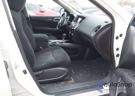 2015 Nissan Pathfinder S из США, поврежденный, VIN 5N1AR2MN5FC681707